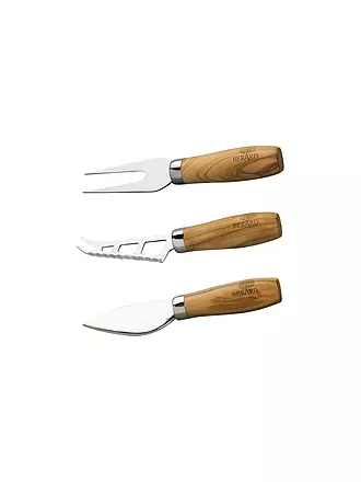BERARD | Käse Messer Set 3er aus Olivenholz | 
